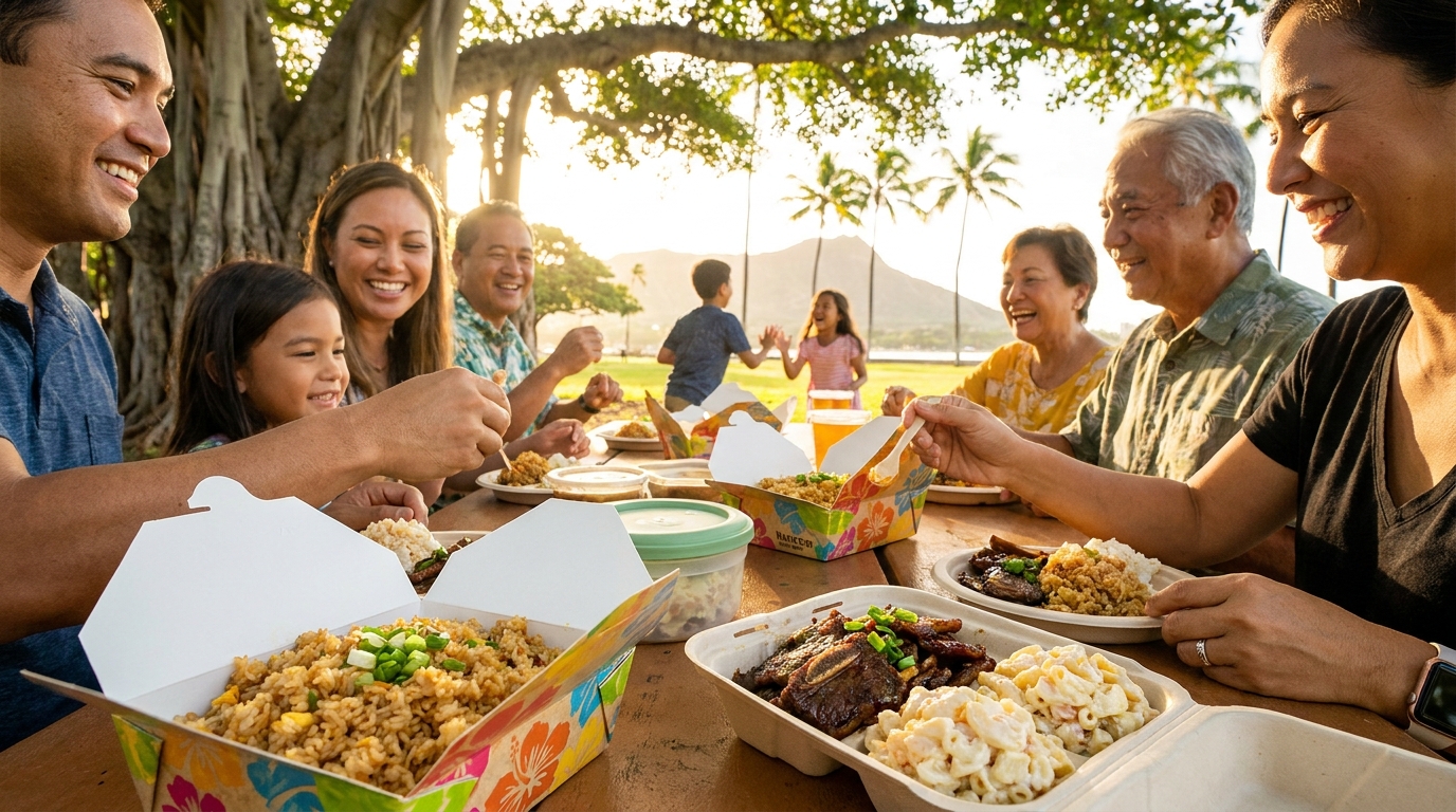 Fresh Hawaiian ingredients